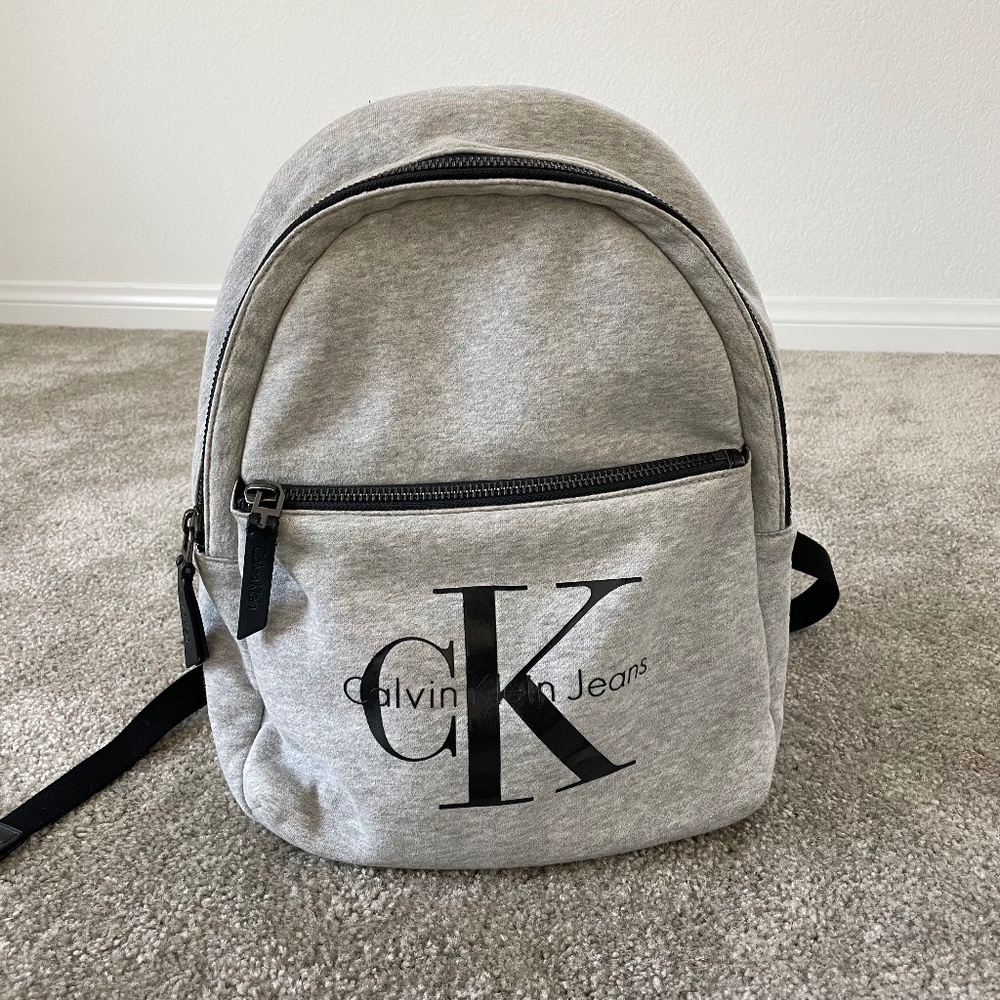 Calvin Klein Grey Backpack